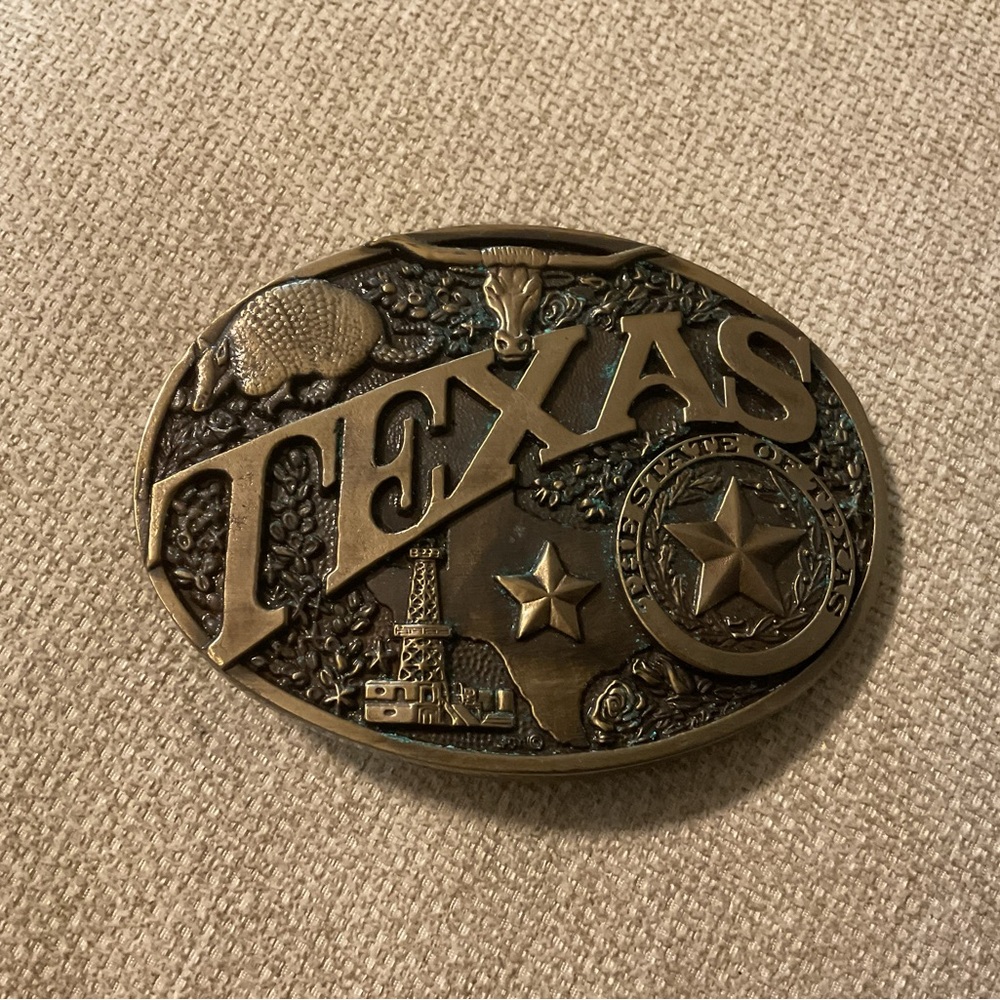 Unisex Montana Silversmiths Texas Attitude Buckle